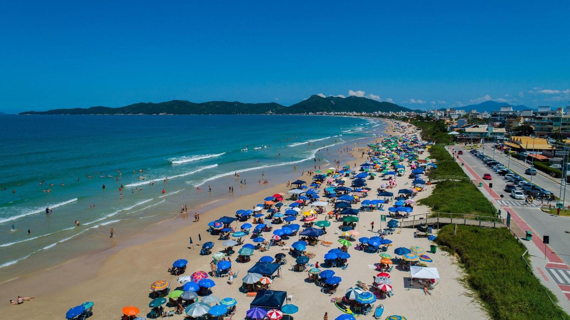Apartamento Praia Mariscal Canto Grande Bombinhas - Canela Flats 03 Bagian luar foto